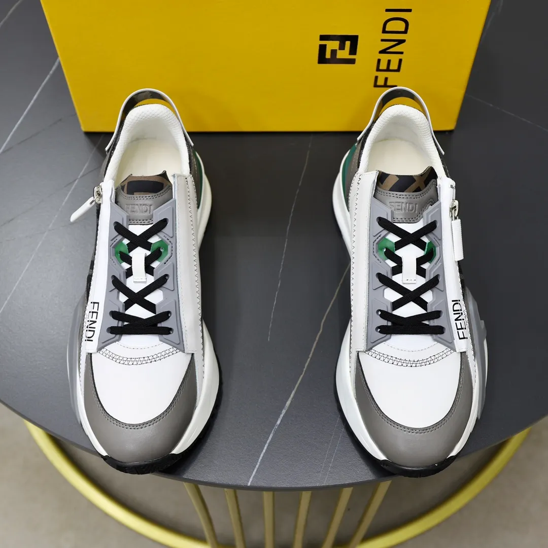 Men's men's shoes 290🔥Brand: FENDI Size: 38-44 (45, 46 customized) Grade: Original quality High version Material: Imported cowhide ➕ High-quality and comfortable lining Original lightweight non-slip outsole Style category: Travel Fashion casual shoes Versatile trend